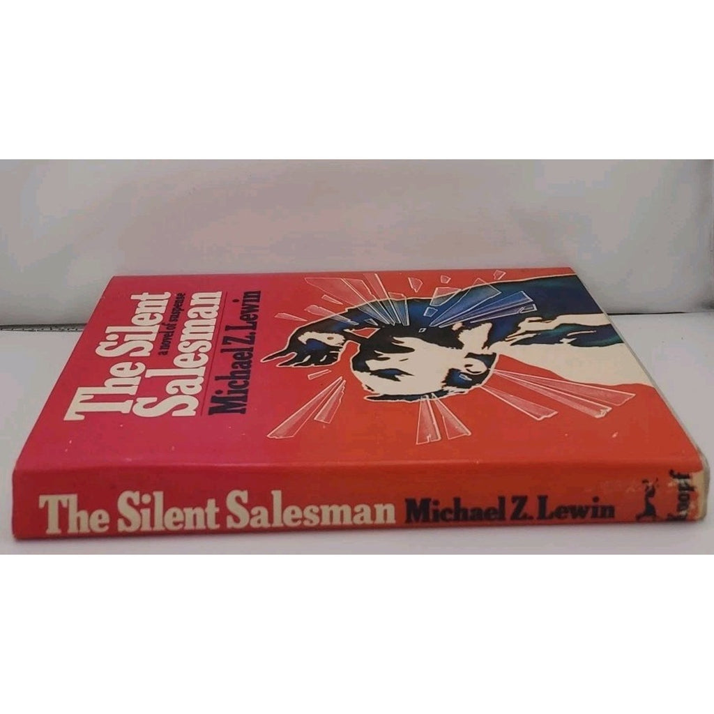 The Silent Salesman Michael Z. Lewin Hardcover Book