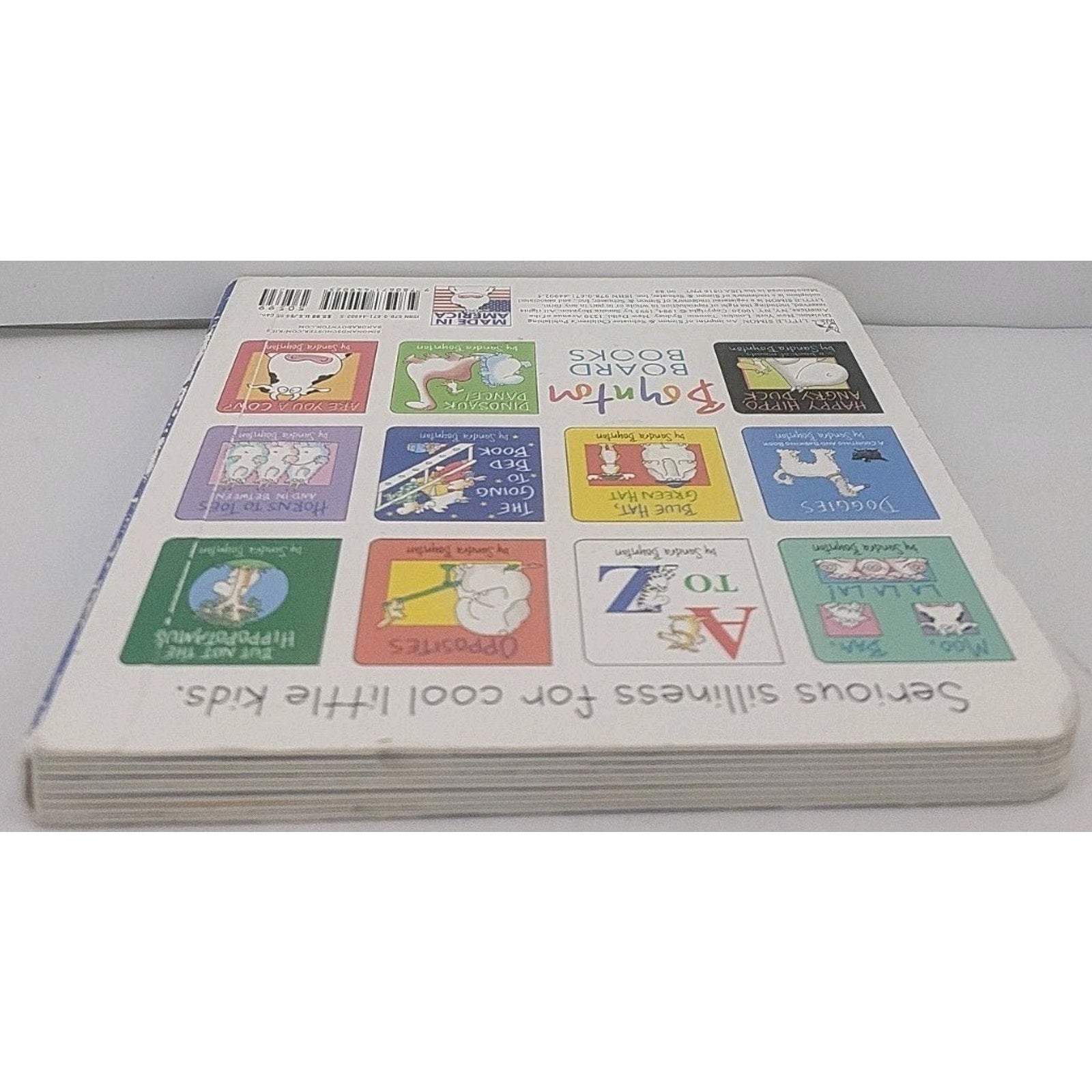 The Going to Bed Book by Sandra Boynton (1982, Children's Board Books)