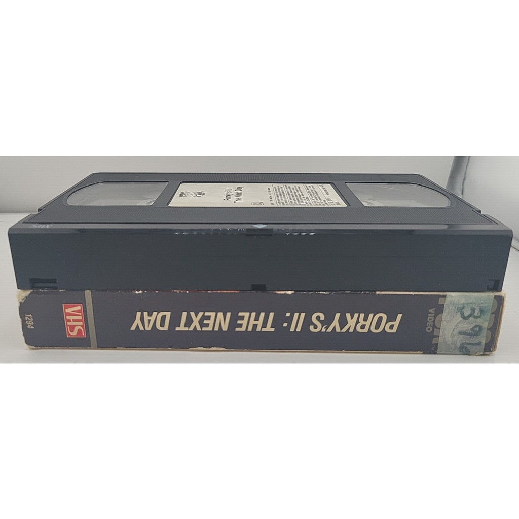 Porky's II: The Next Day (VHS, 1984, CBS Fox Drawer Box) Dan Monahan