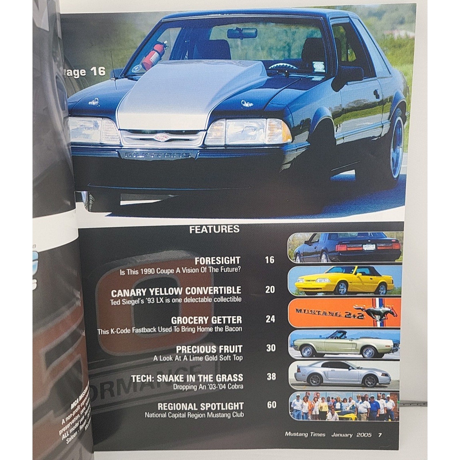 Mustang Times January 2005 Volume 29 #1