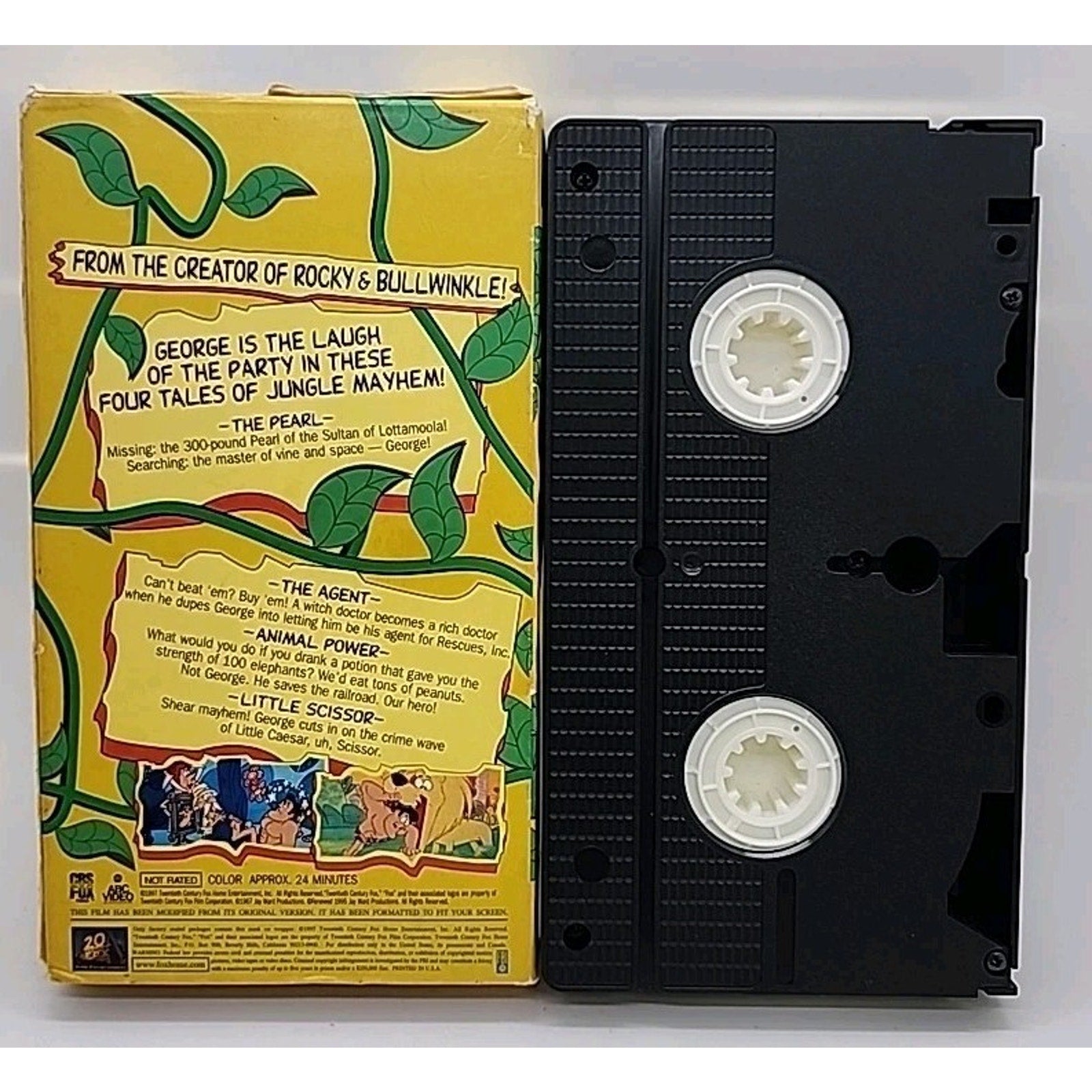 George Of The Jungle Animated Show Animal Power 1967 VHS