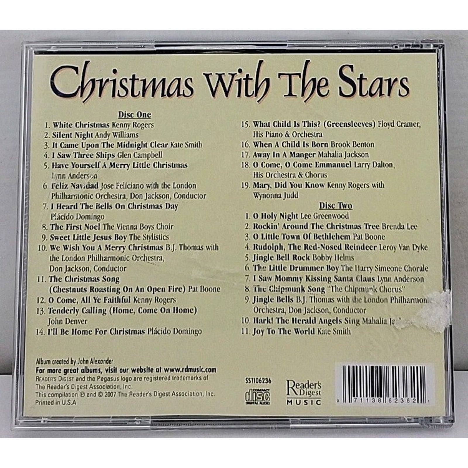 Christmas with the Stars by Various (CD, 2007)
