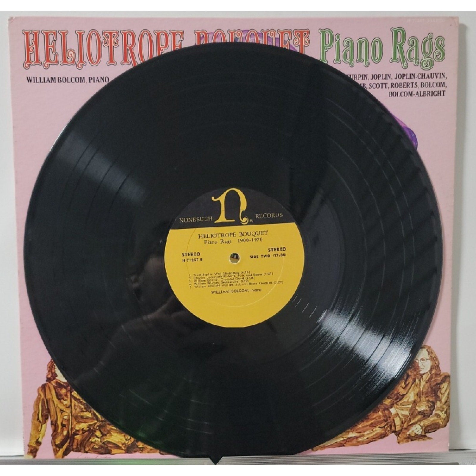 William Bolcom ‎– Heliotrope Bouquet Piano Rags (Record)