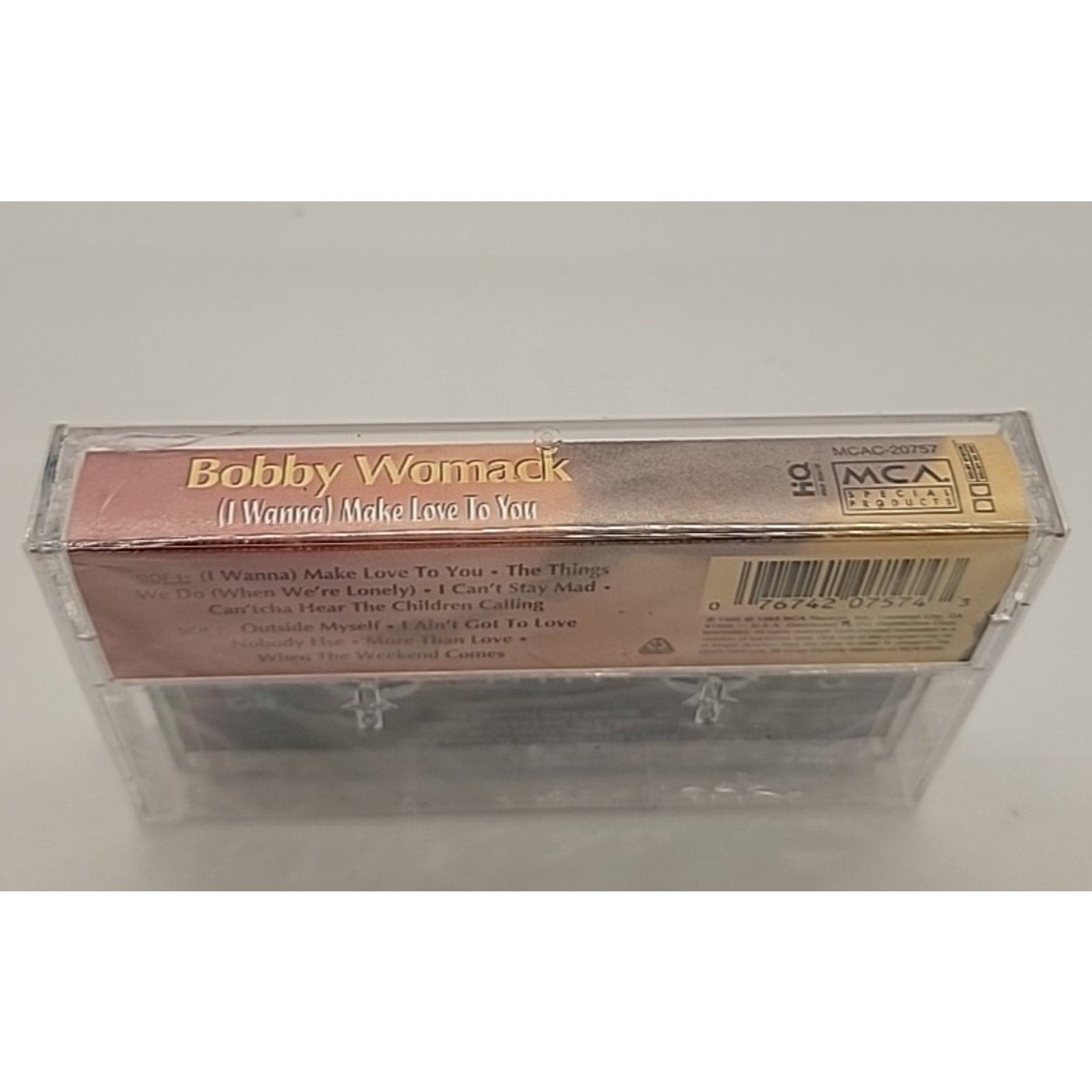 I Wanna Make Love to by Bobby Womack (Cassette, 1995) *Brand New*