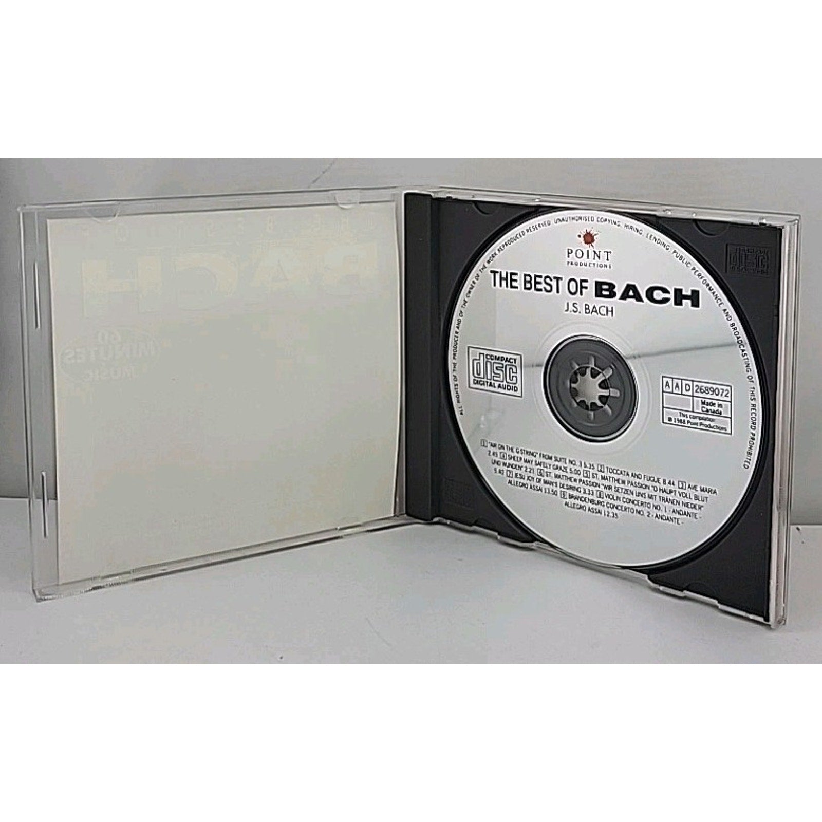 The Best of Bach - CD