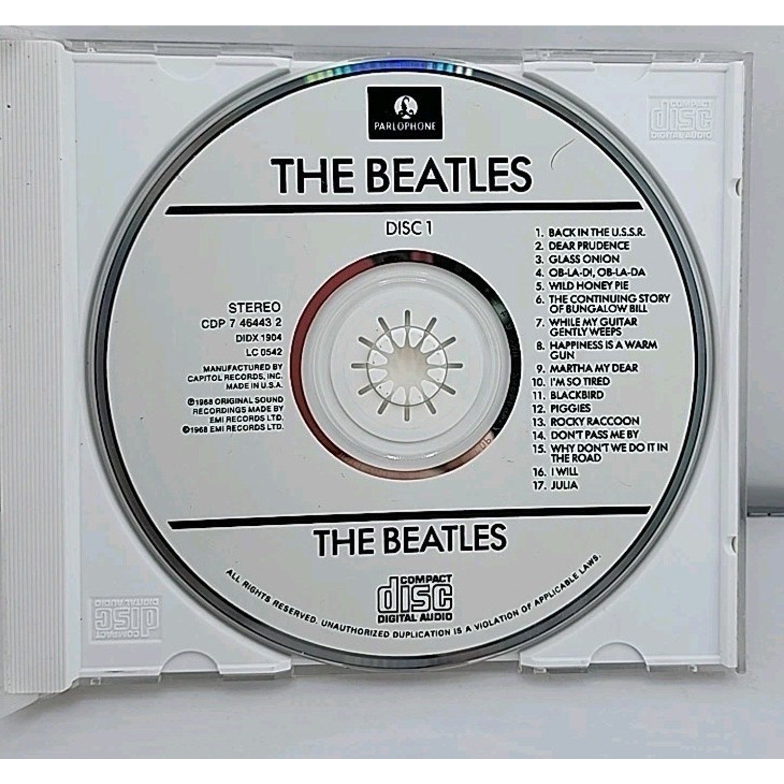 The Beatles Disc 1 (CD)