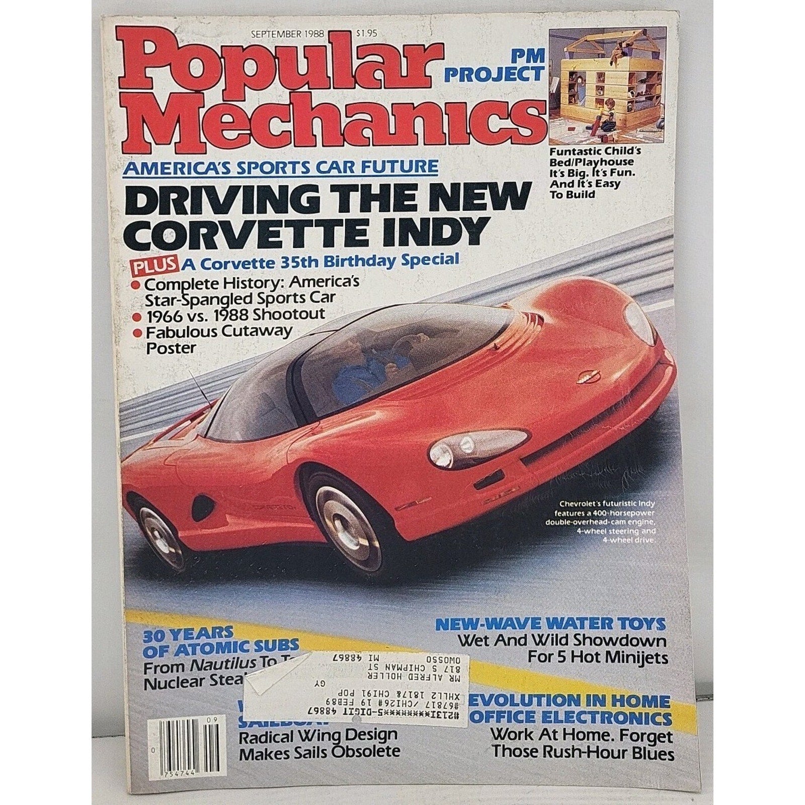 Popular Mechanics Magazine - September 1988 - Volume 165 No. 9