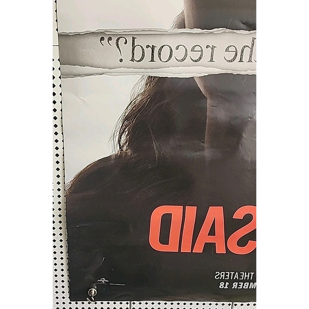 She Said Movie Poster 27x40
