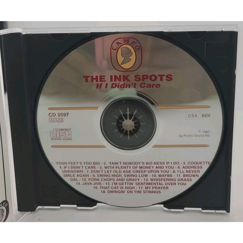 If I Didn't Care by The Ink Spots (CD, 1997)
