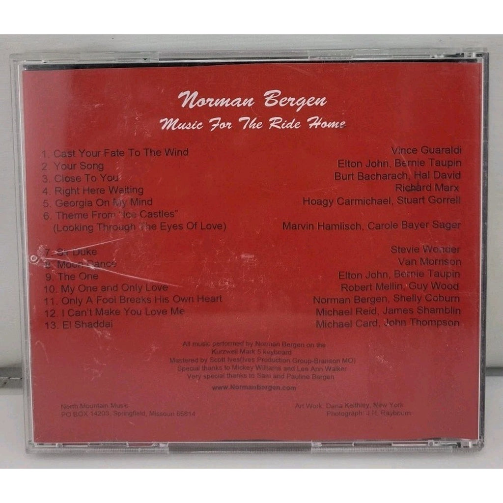 Norman Bergen - Music For The Ride Home - CD