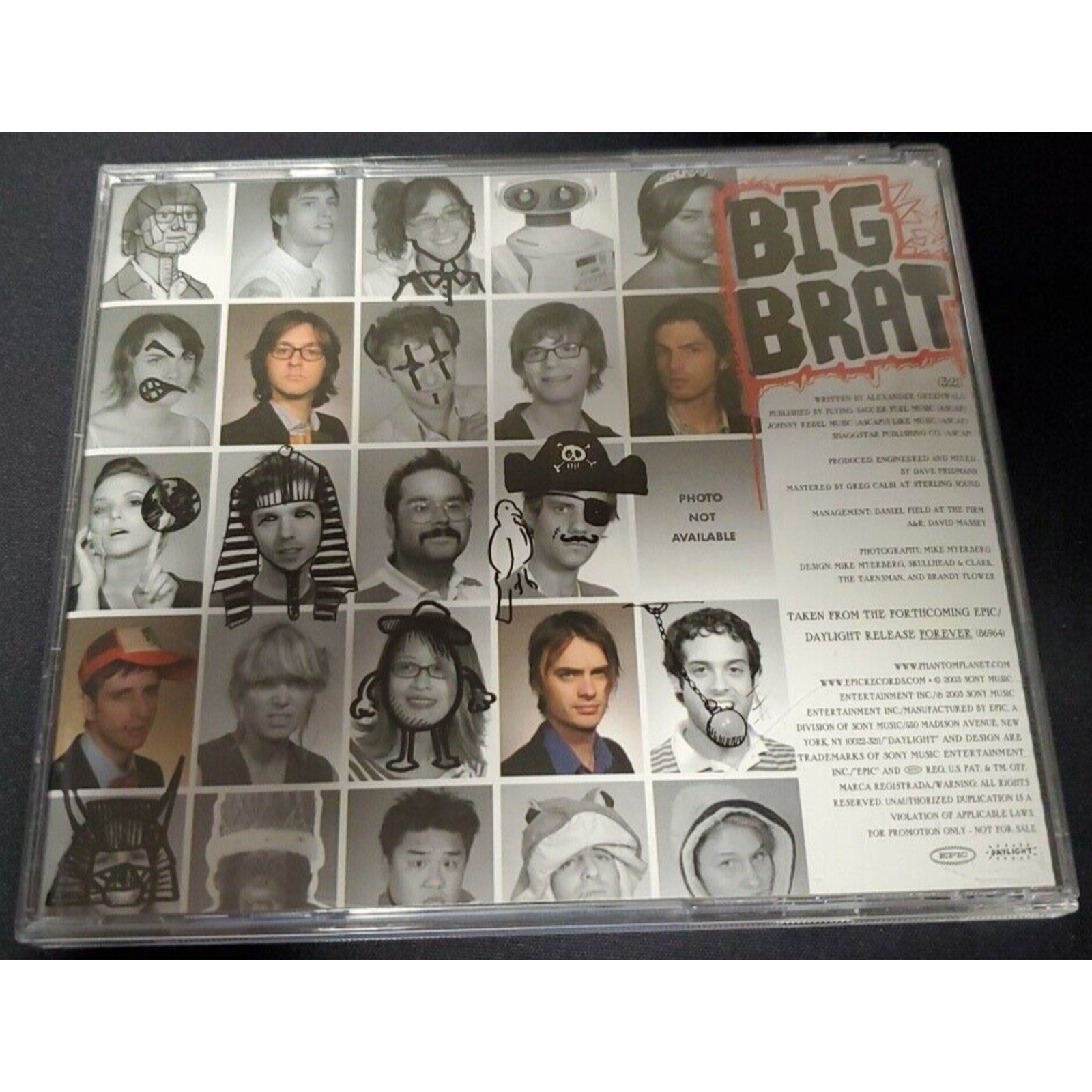 Phantom Planet Big Brat (CD)
