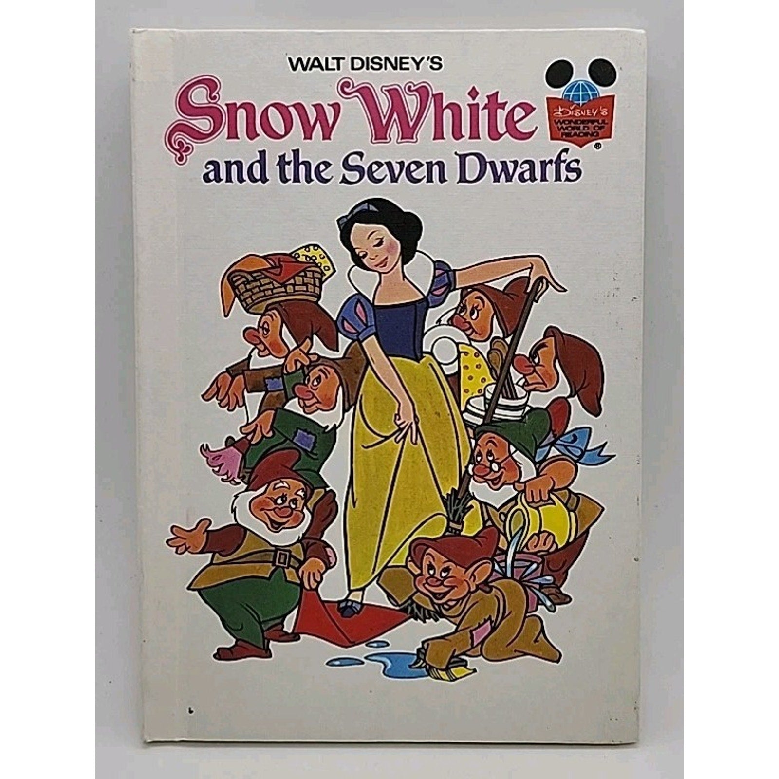 Walt Disney Snow White and the Seven Dwarfs 1973 Hardcover
