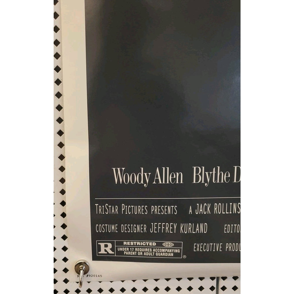 Husband And Wives Original Movie Poster Woody Allen 40X27 1992