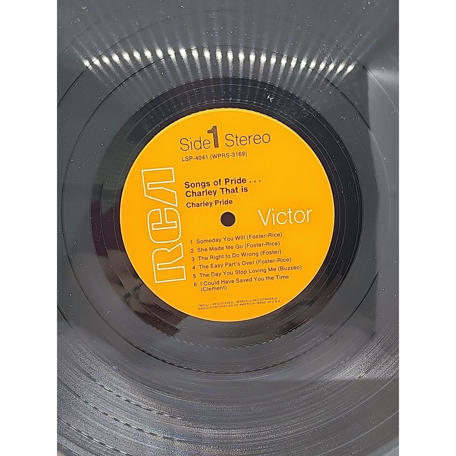 Charley Pride Songs Of Pride Charley That Is (Record)