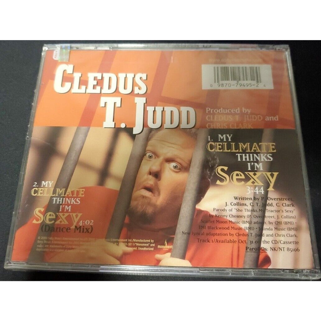 My Cellmate Thinks I'm Sexy [CD5] [Single] by Cledus T. Judd (CD) *Brand New*