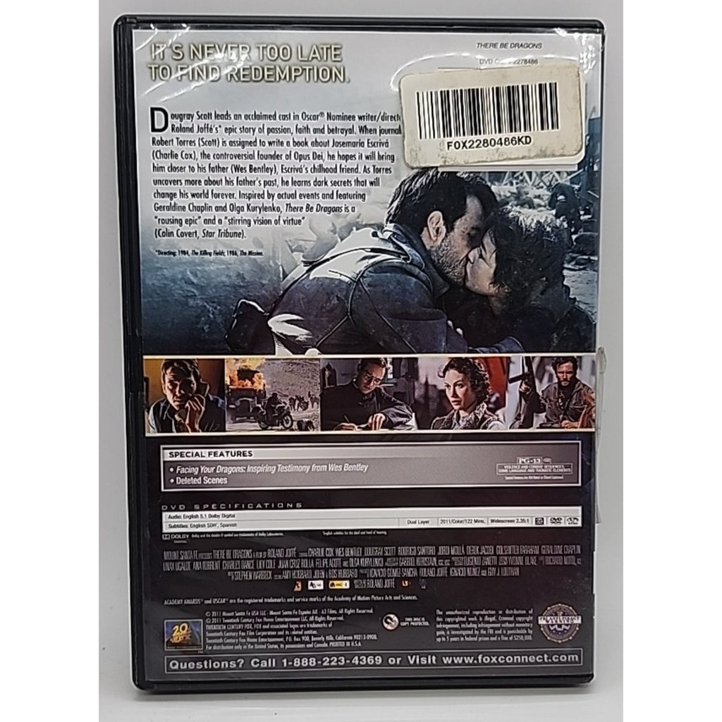 There Be Dragons (DVD, 2012)