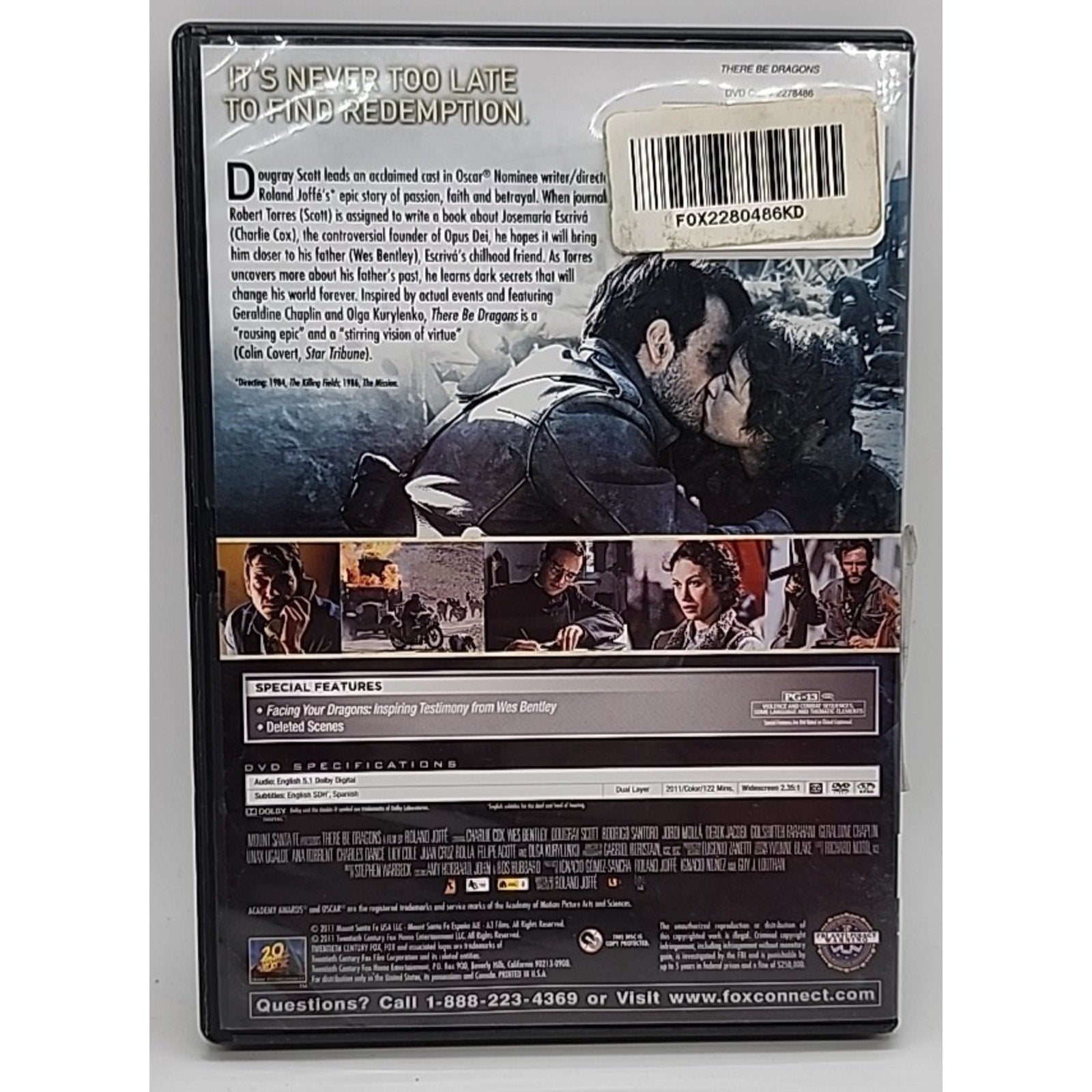 There Be Dragons (DVD, 2012)