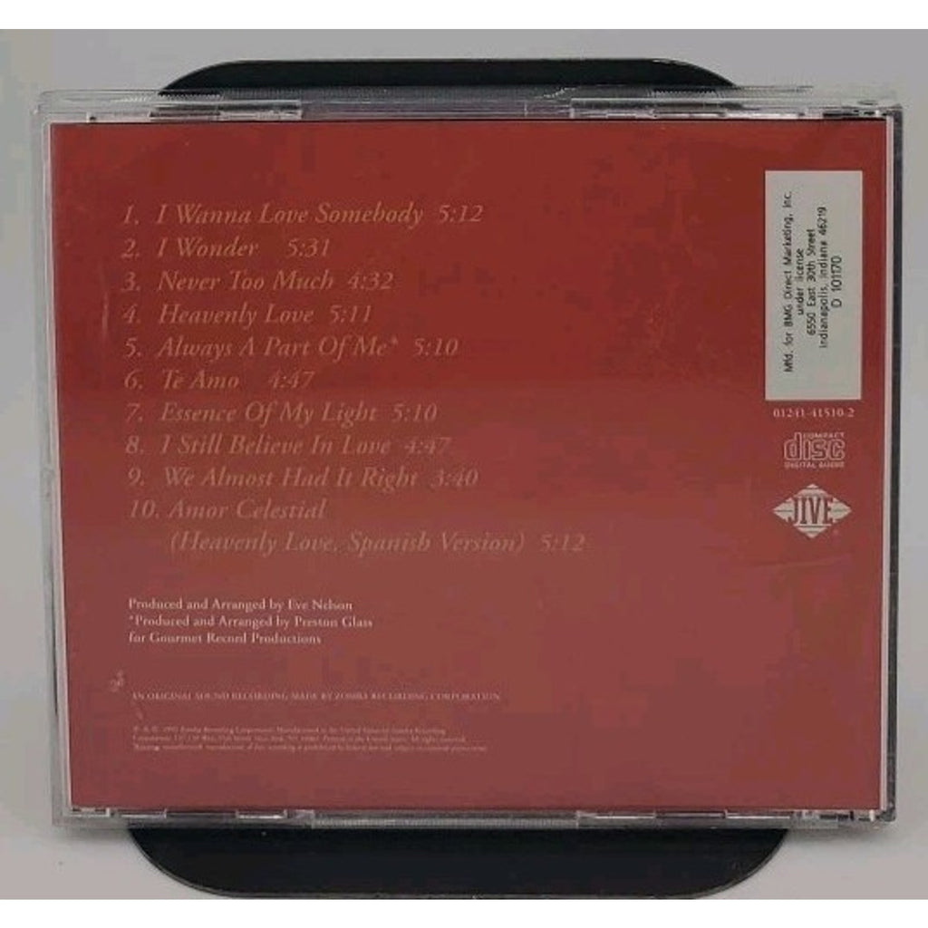 I Wanna Love Somebody by Angela Bofill (CD, Feb-1993, Jive (USA))
