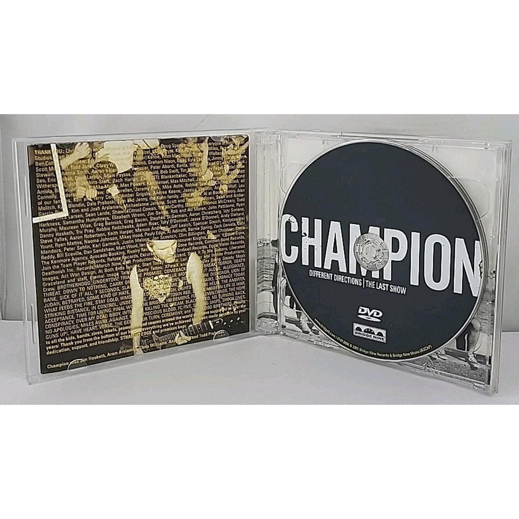 Different Directions / the Last Show by Champion (CD, 2007)