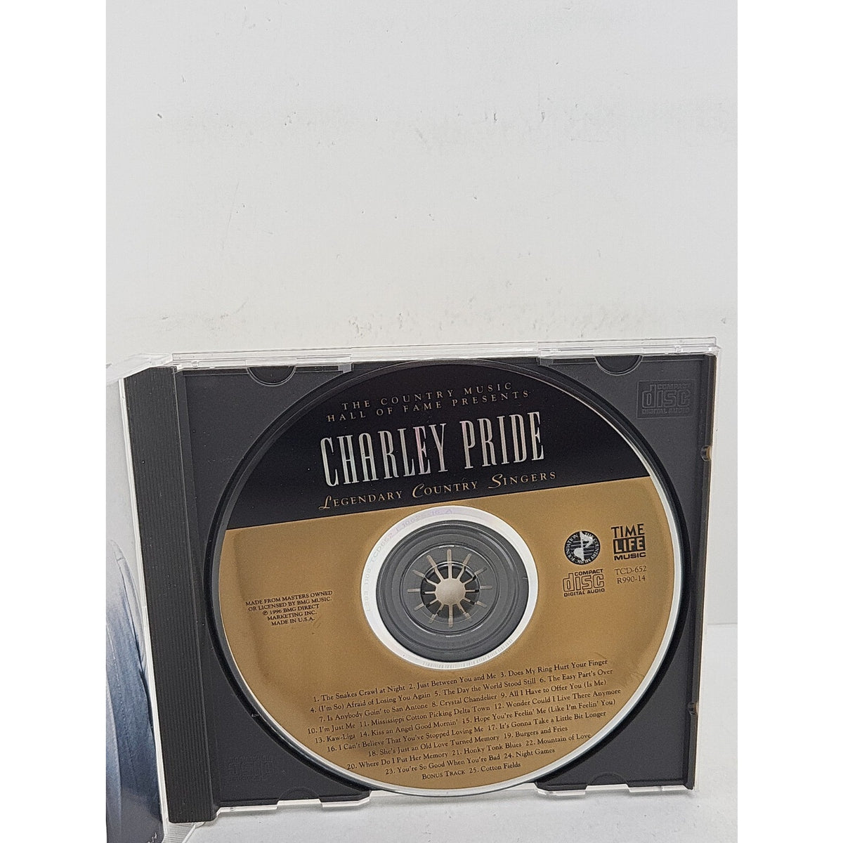 Legendary Country Singers By Charley Pride CD