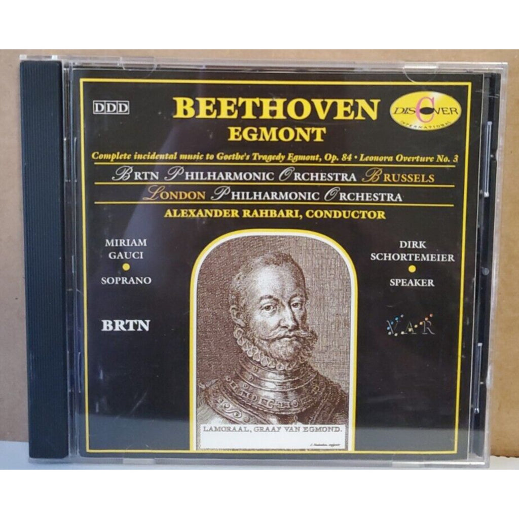 Beethoven Egmont Leonora Overture No. 3 (CD)