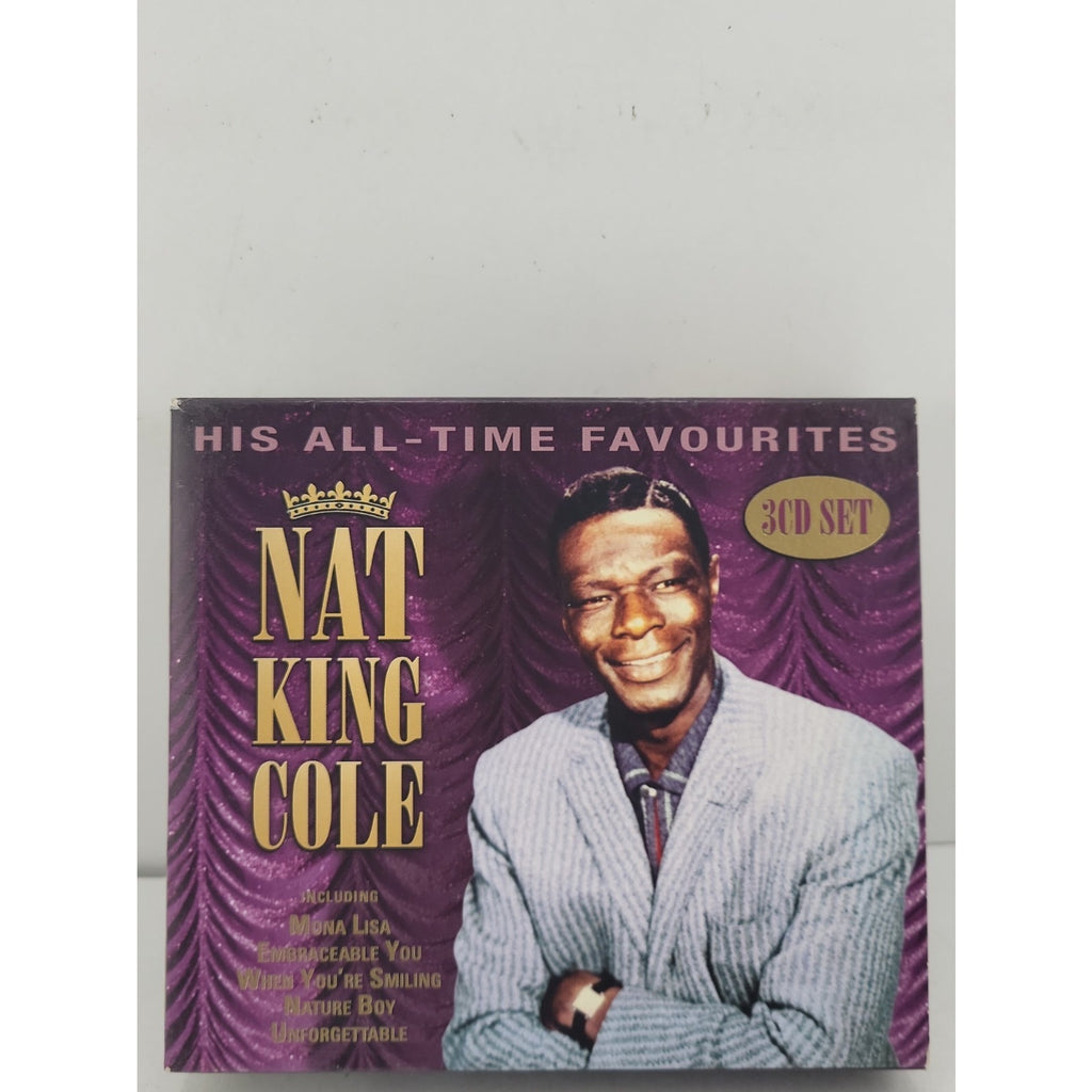 Nat 'king' Cole - His All-Time Favourites 3 CD Set