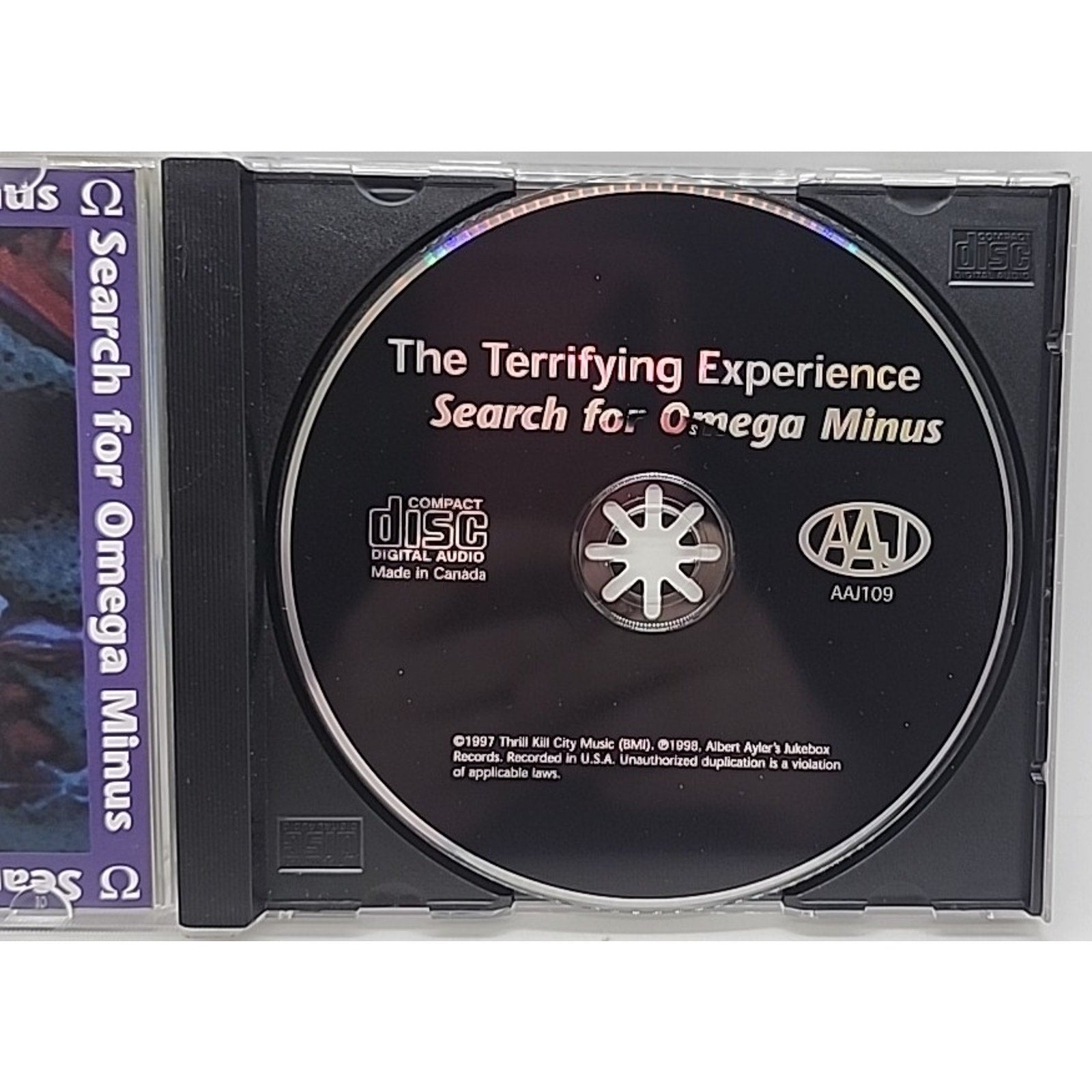 The Terrifying Experience Search For Omega Minus (CD)