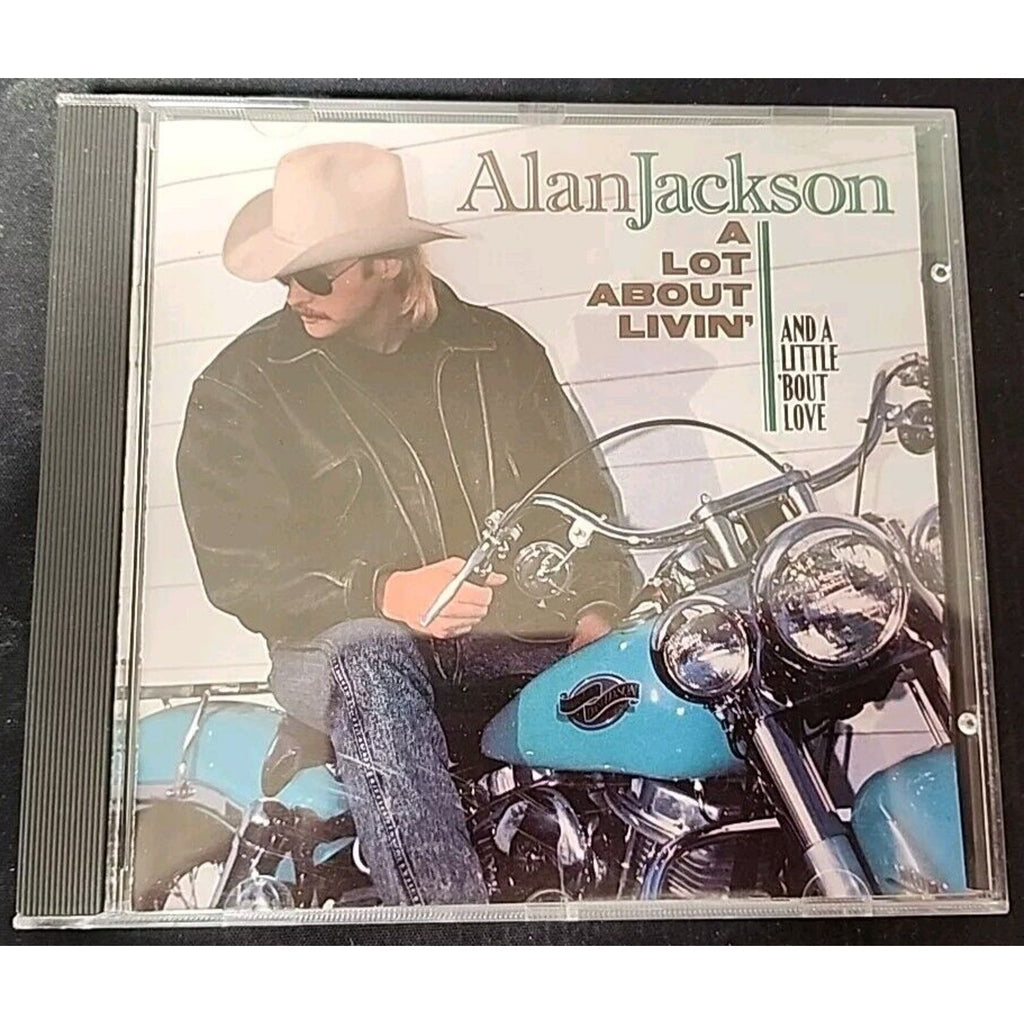 Alan Jackson A Lot About Livin' (And A Little 'Bout Love) CD 1992 Arista County