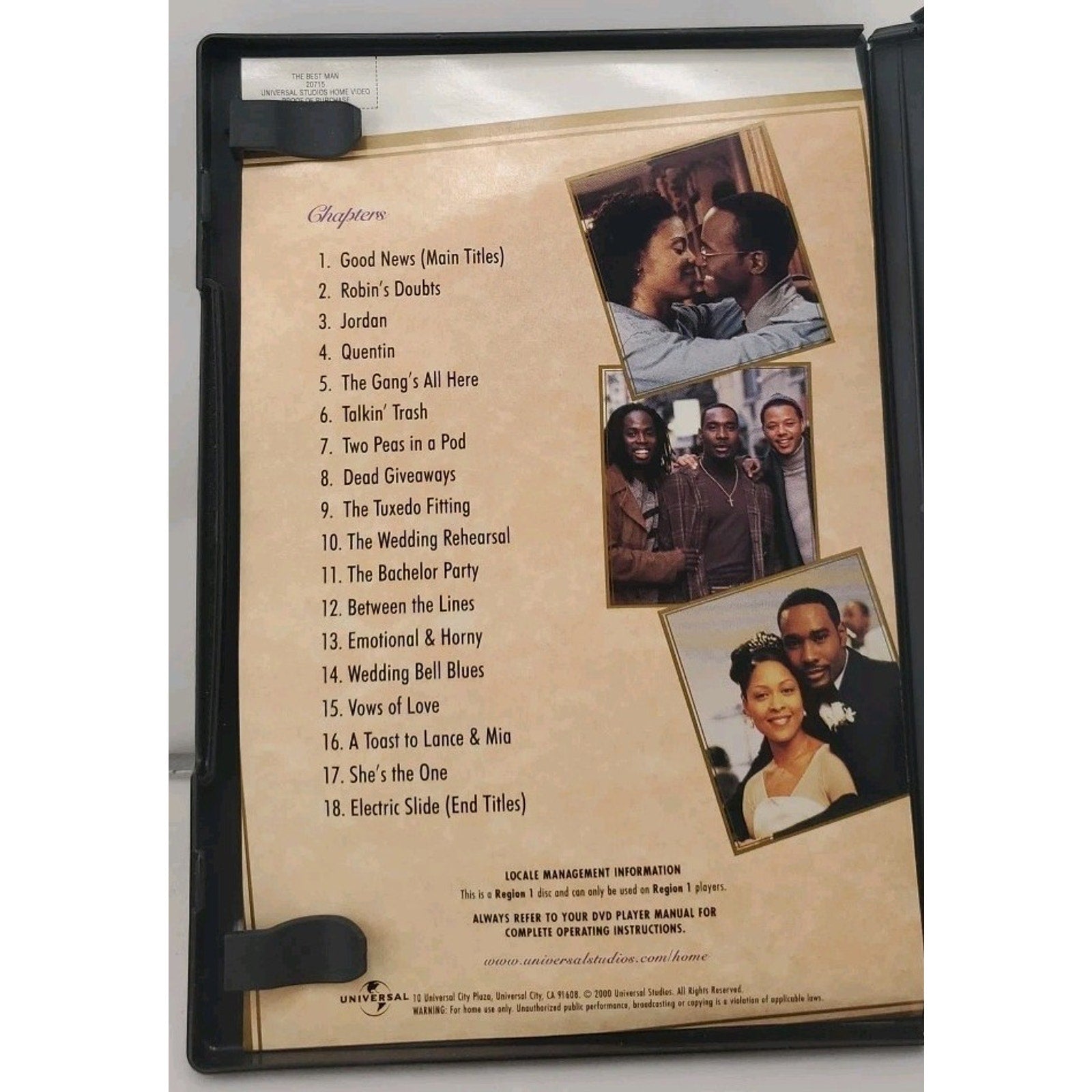 The Best Man (DVD, 1999)