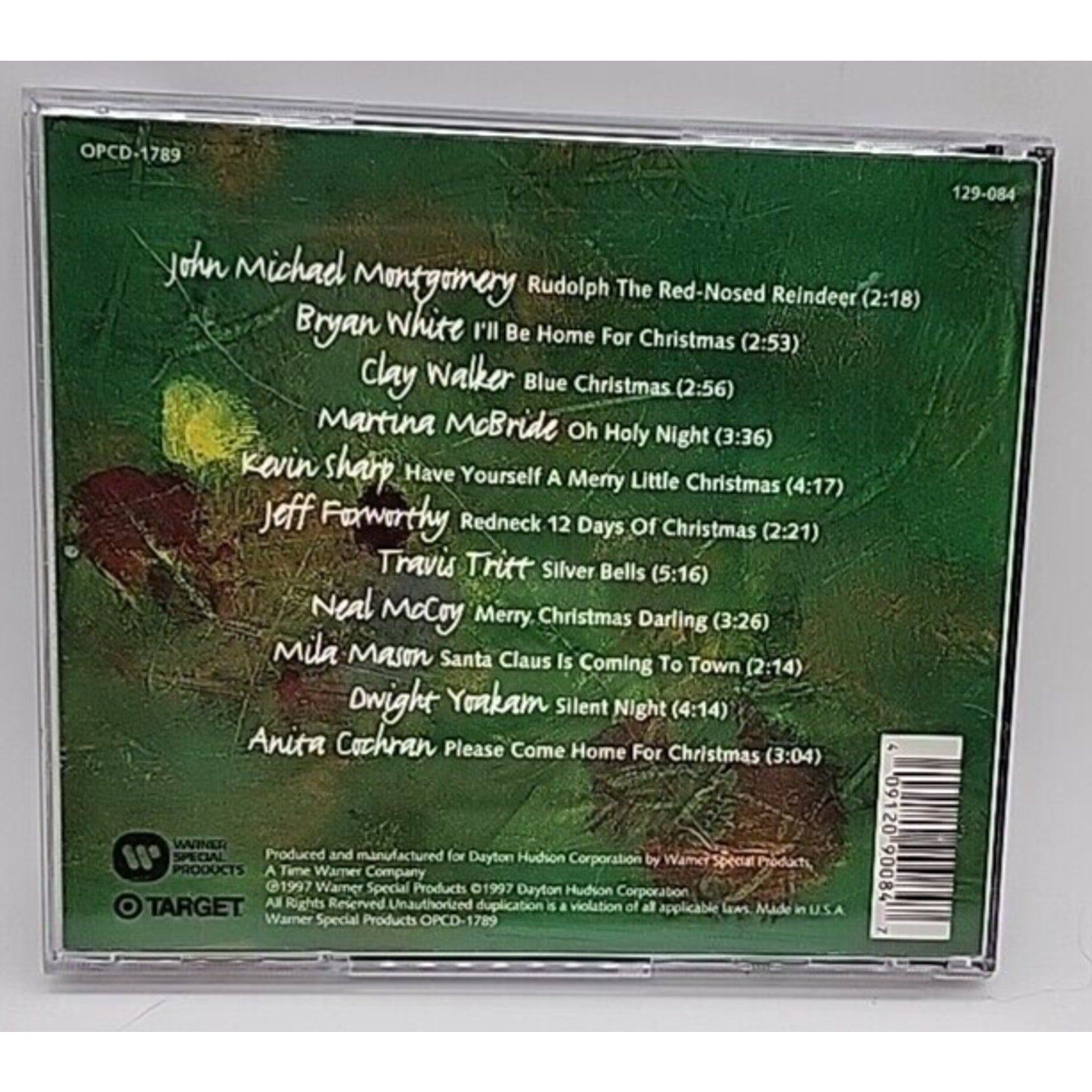 Country Christmas by Various Artists - CD 1997 Warner
