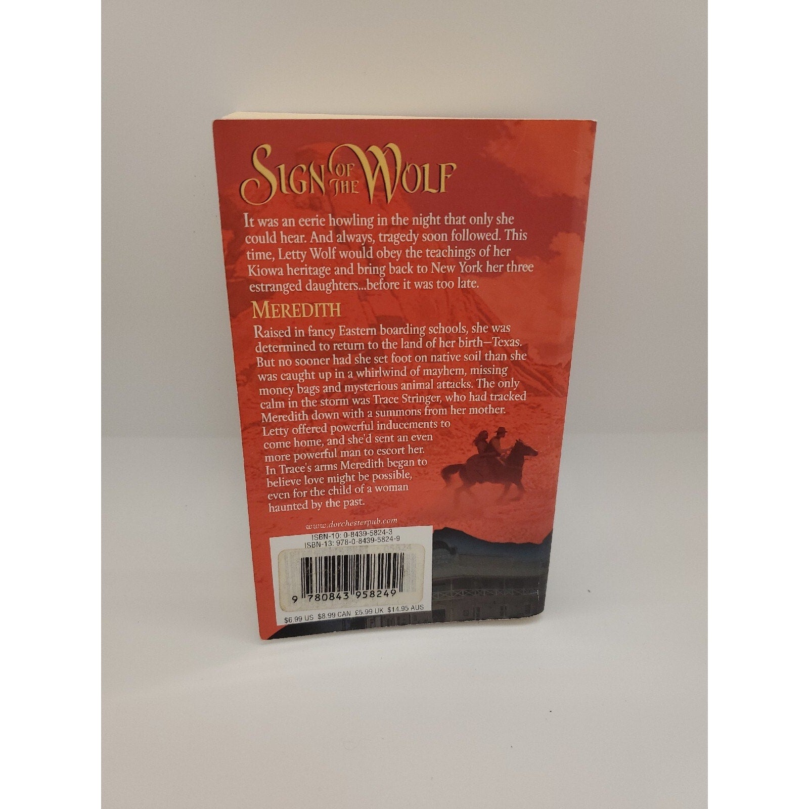 Sign of the Wolf by Elaine Barbieri (2007, Paperback)