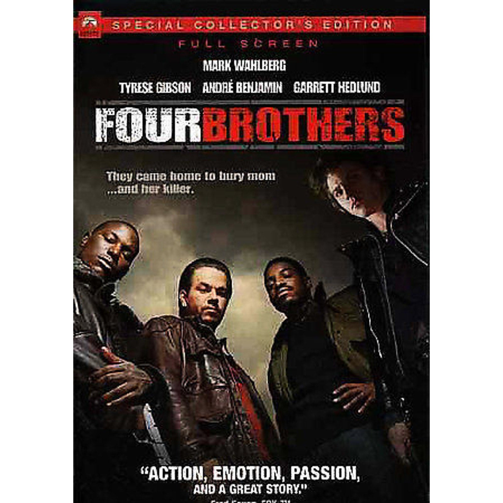 Four Brothers (DVD, 2005, Full Screen)