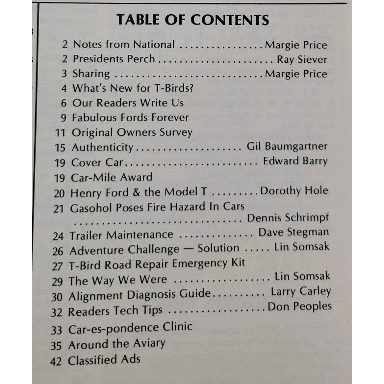 Early Bird Magazine May-June 1986