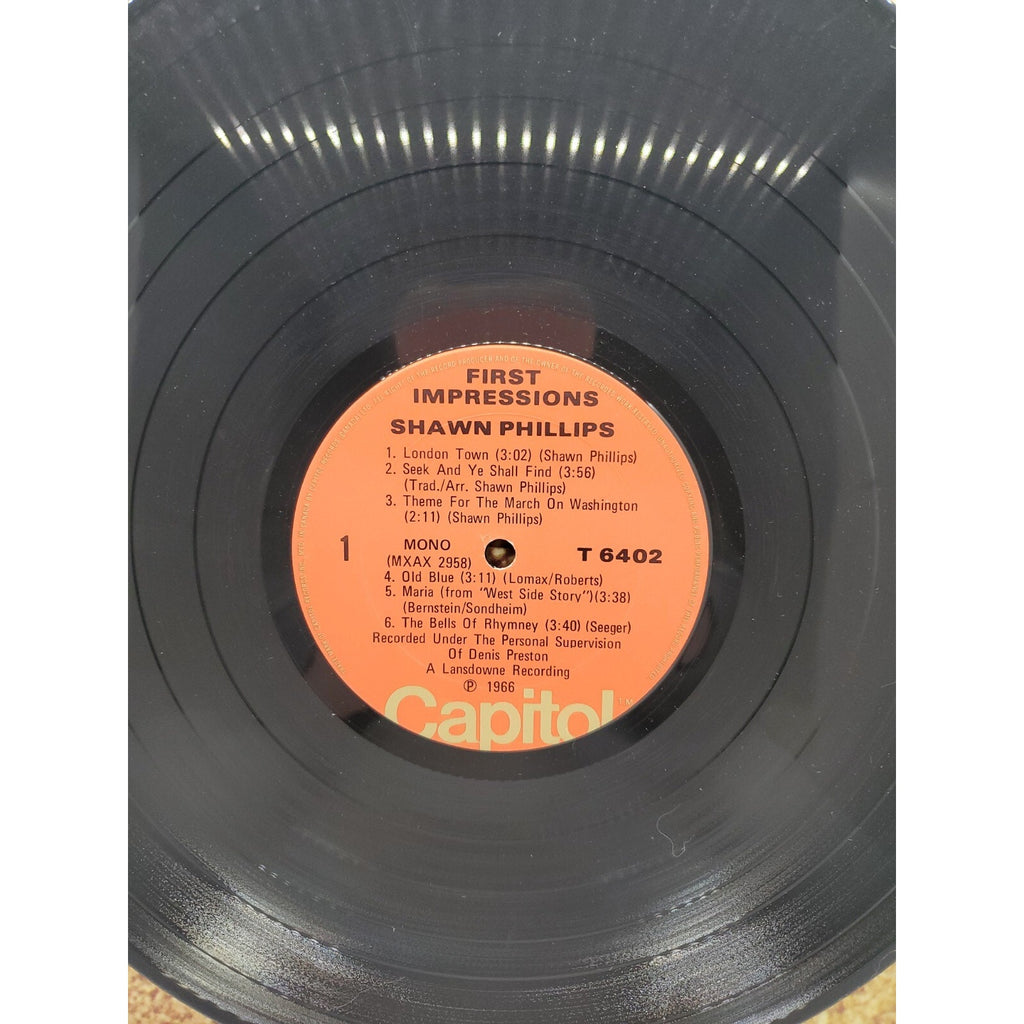Shawn Phillips - First Impressions T-6402 (Record)
