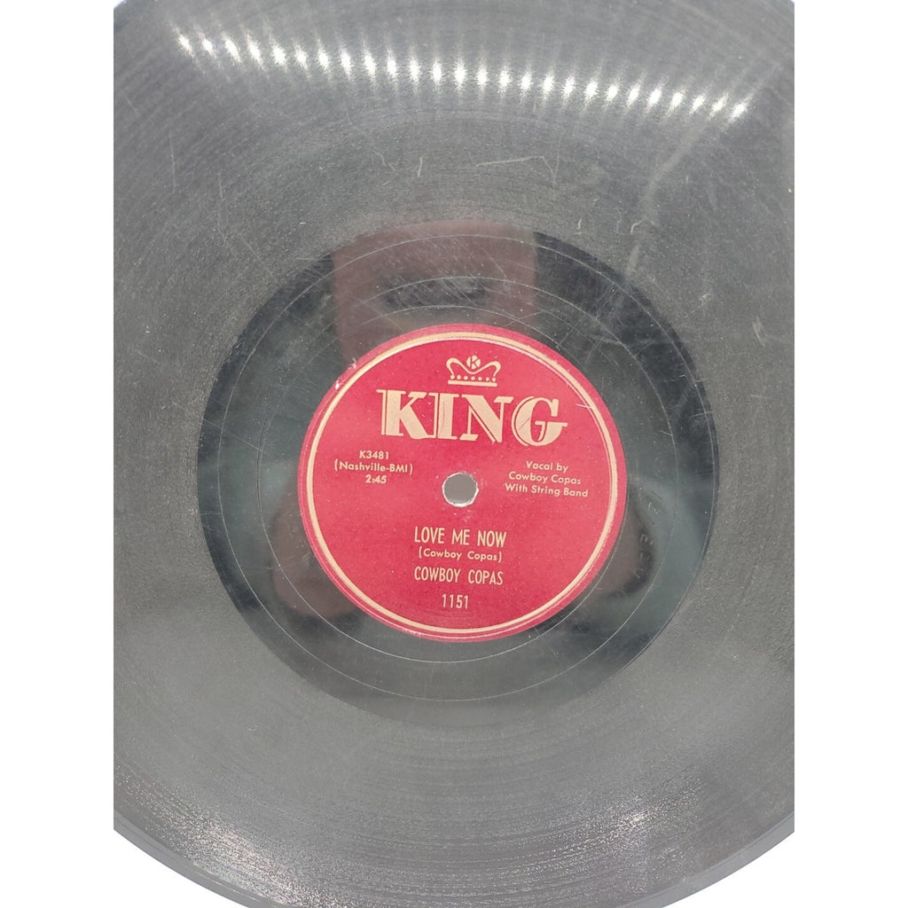 Cowboy Copas - Feelin' Low/ Love Me Now (Record)