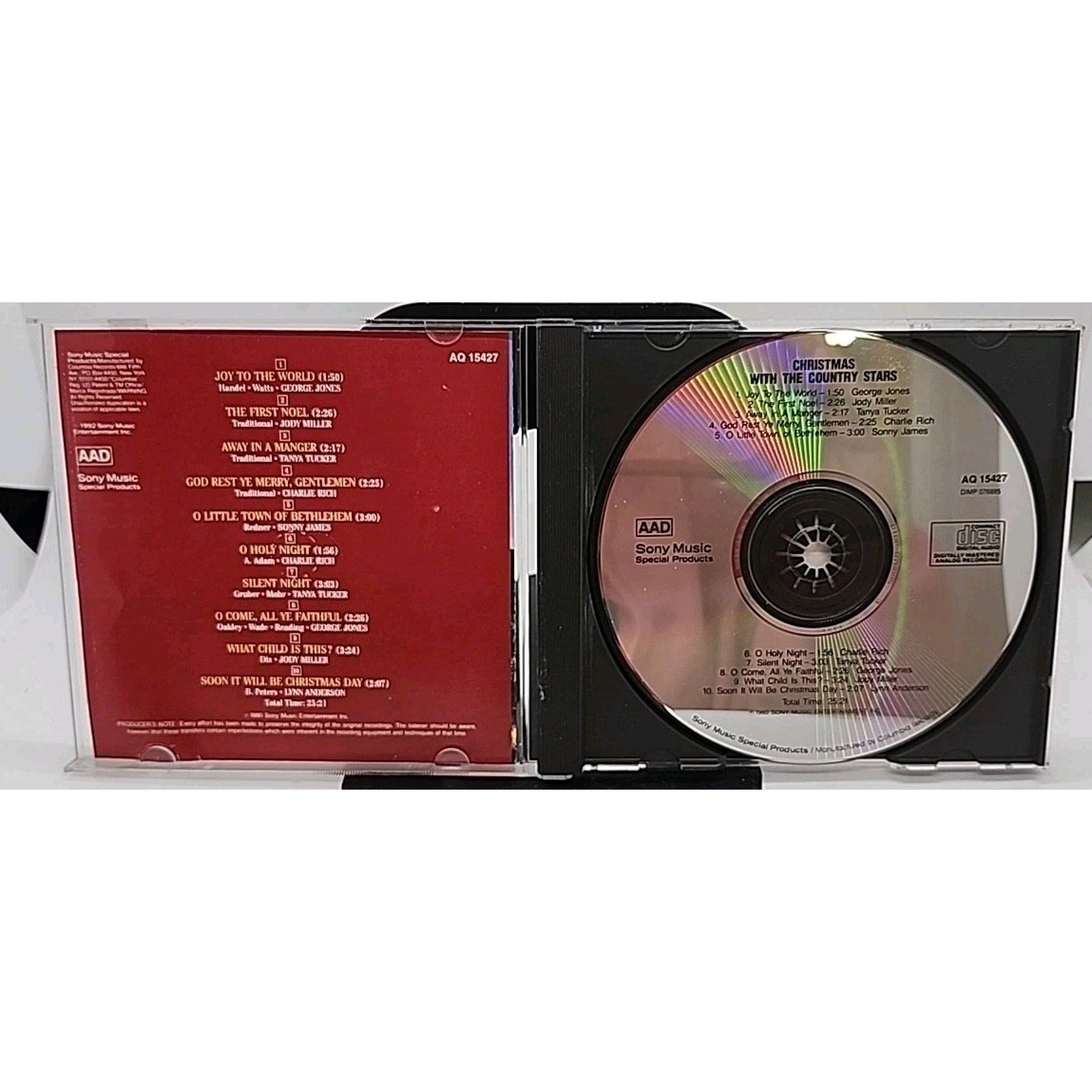 Christmas with the Country Stars by Various Artists (CD, Feb-1992, Sony Music)