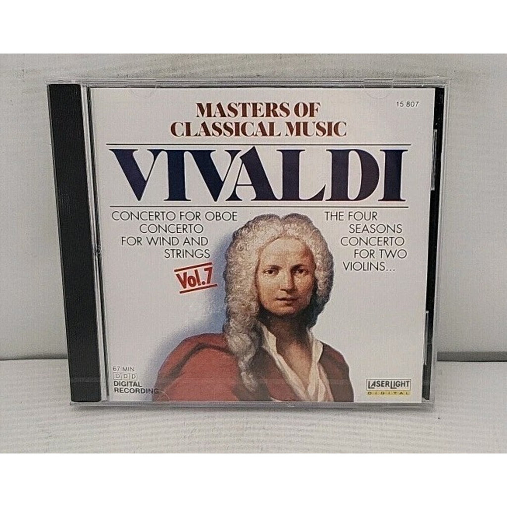 Masters of Classical Music by A. Vivaldi (CD, 1990) *Brand New*