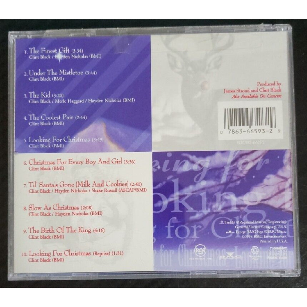 Clint Black - Looking For Christmas (CD)