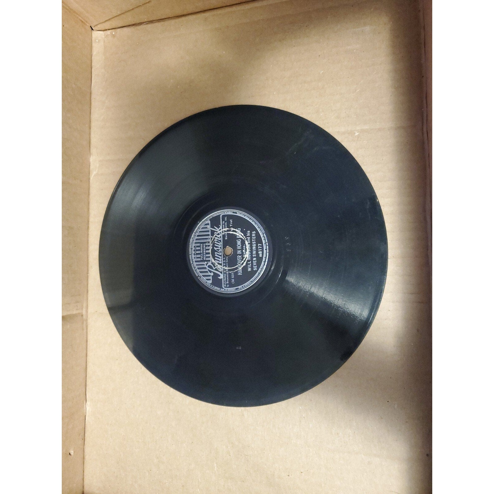 Lady Of The Night Will Hudson And His Seven Swingsters (Record)