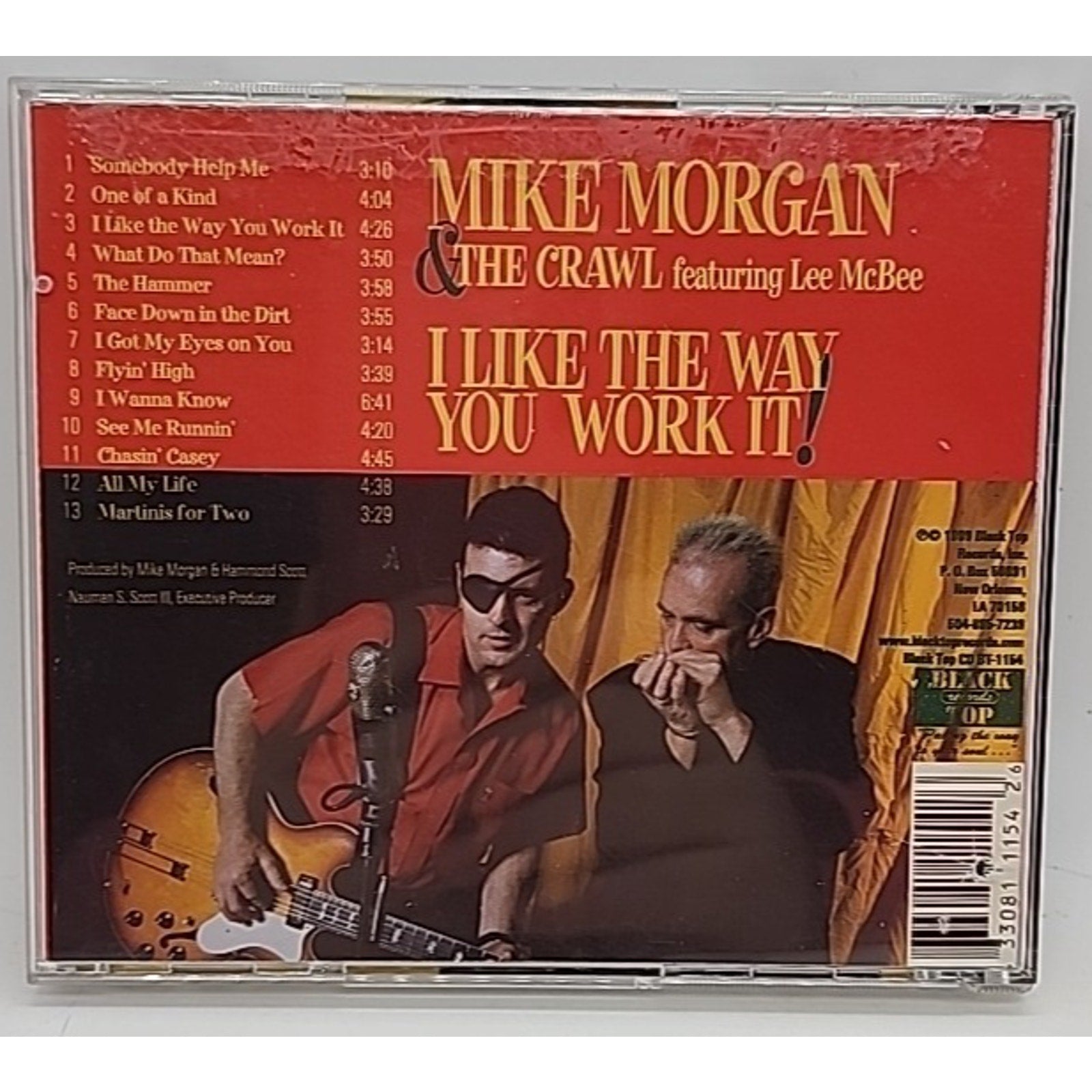 I Like the Way You Work It by Mike Morgan (CD, May-1999, Black Top (USA))