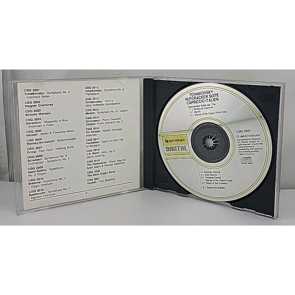 Tchaikovsky Nutcracker Suite / Capriccio Italien Pyotr Ilyich (Music CD)