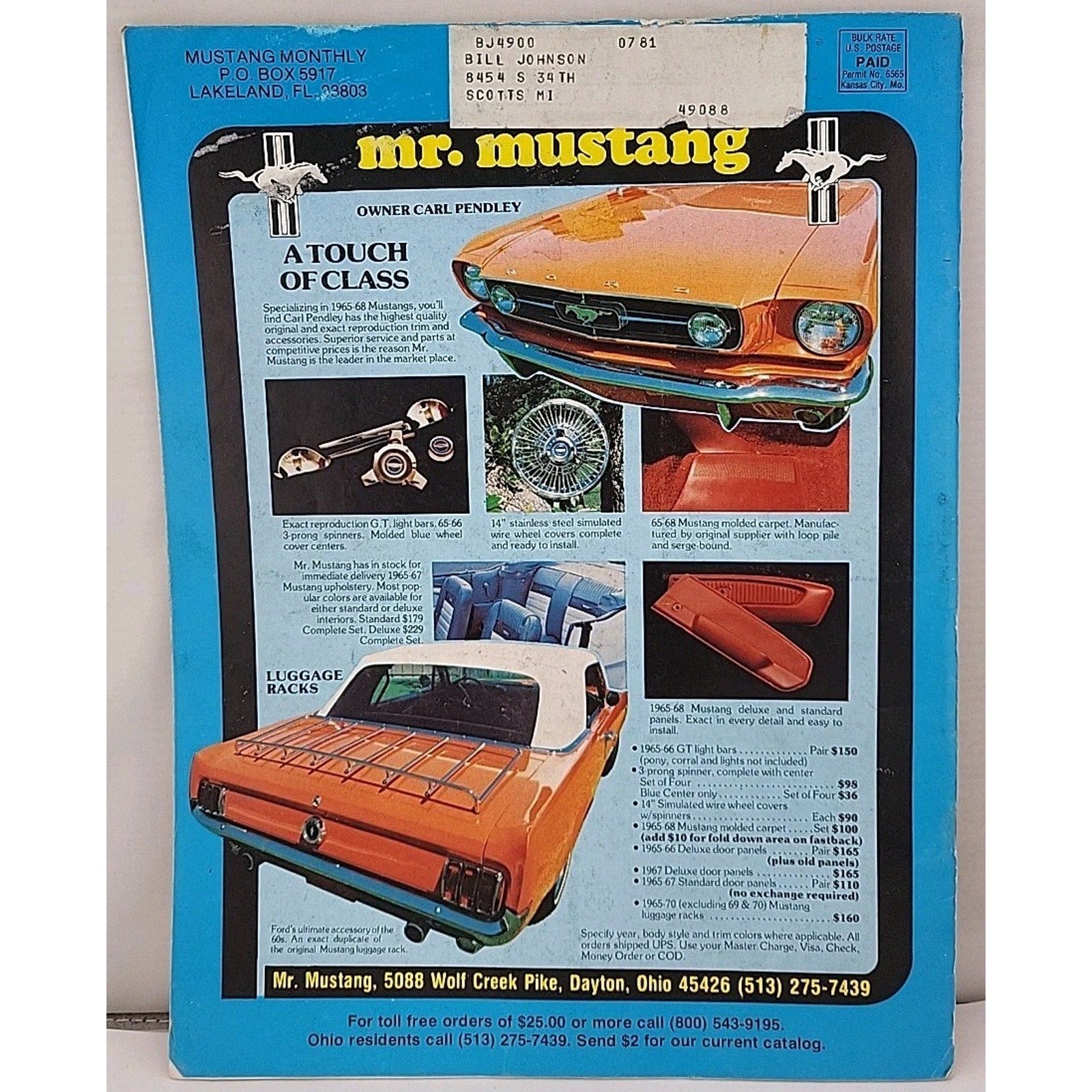 Mustang Monthly Magazine - October 1980 - Vol. 3 No. 9