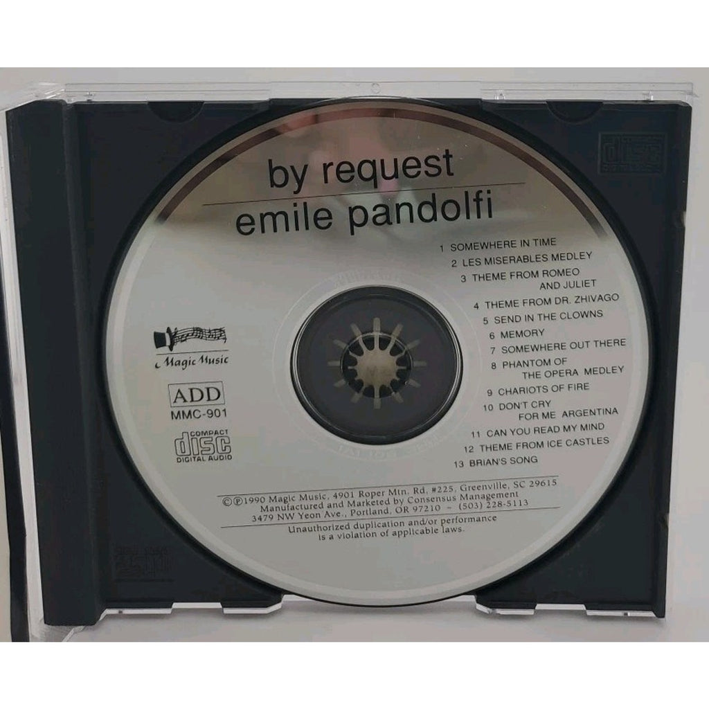 By Request by Emile Pandolfi (CD, 1990, Magic Music)