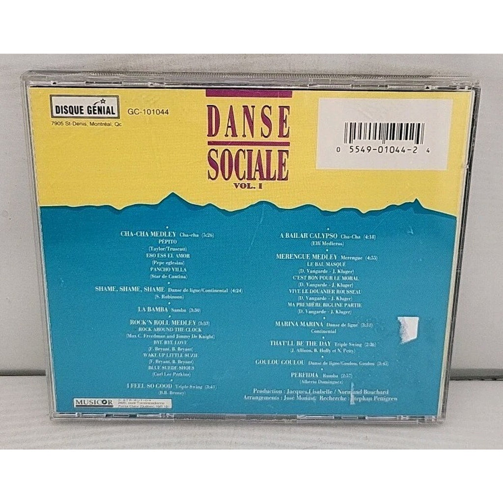 Les Plus Grand Succès De La Danse Sociale Vol 1 CD