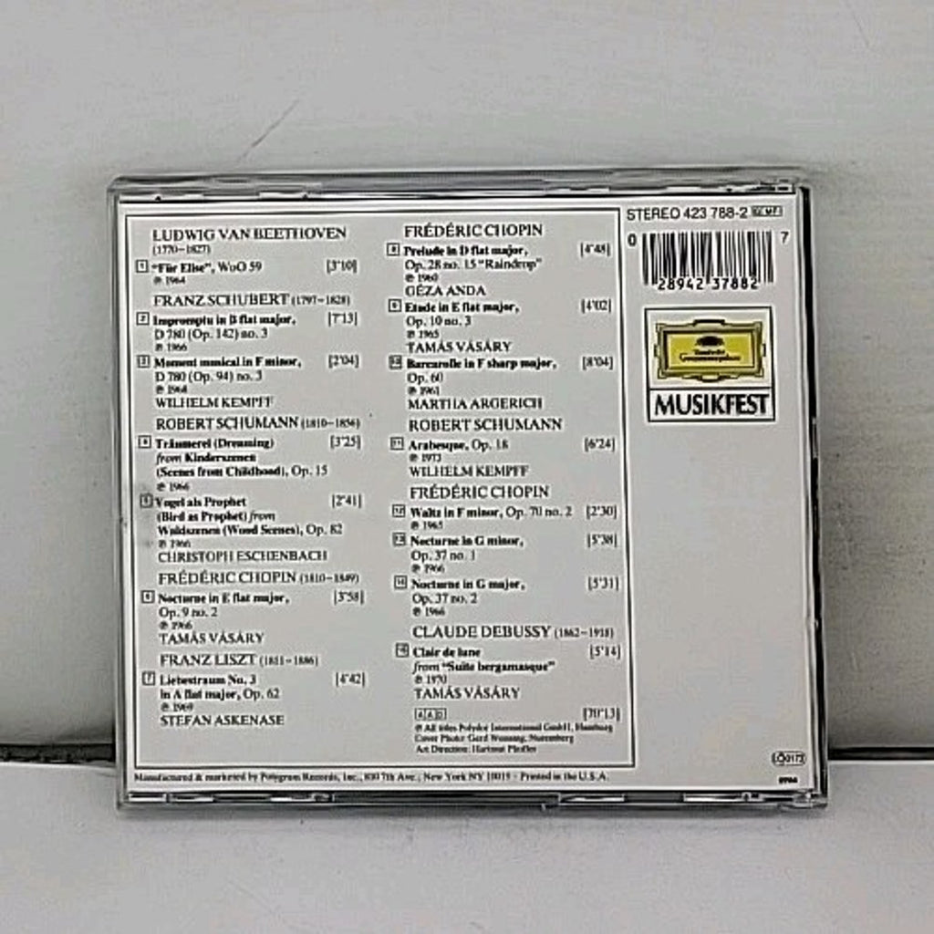 Romantic Piano Music by Traumerei (CD, 1989)