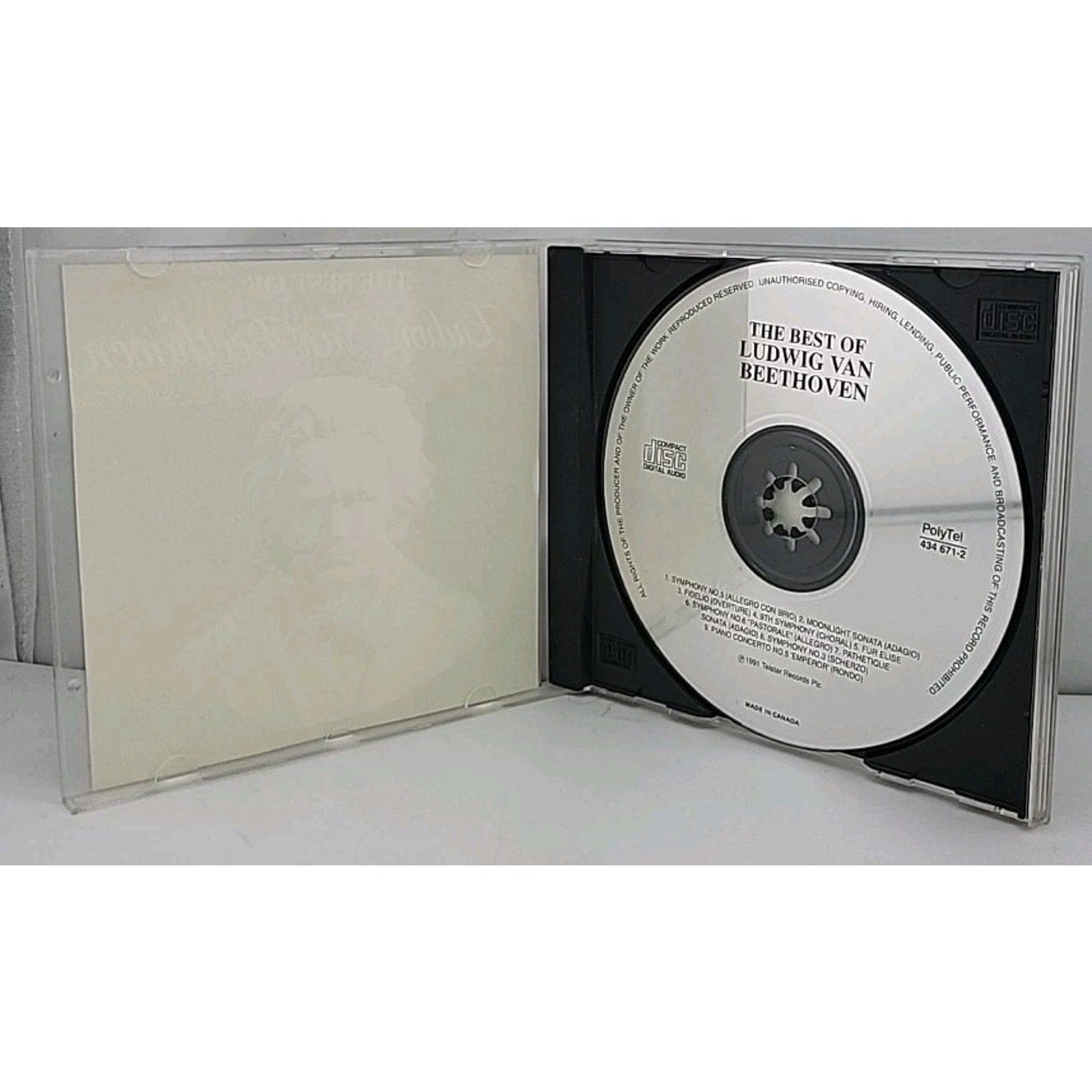 The Best Of Ludwig Van Beethoven CD