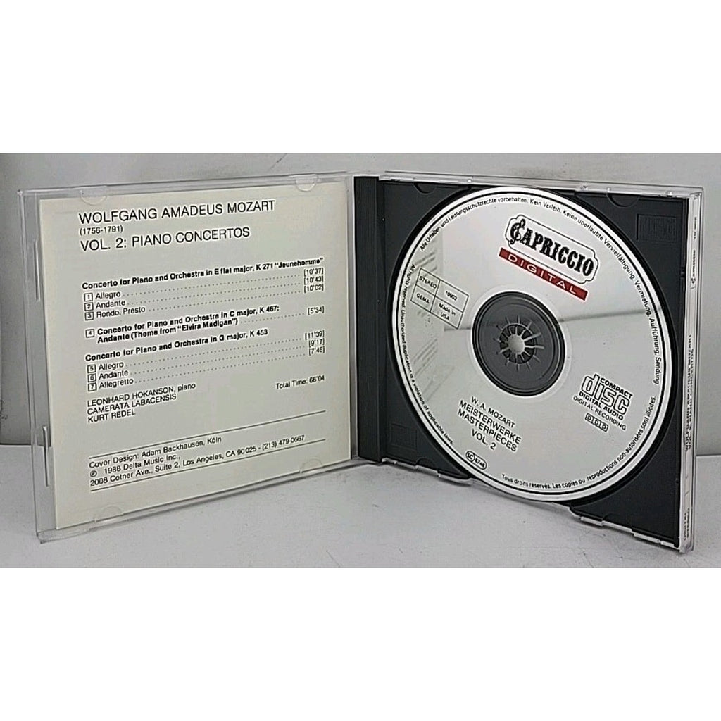 Masterpieces Vol 2 by Mozart CD