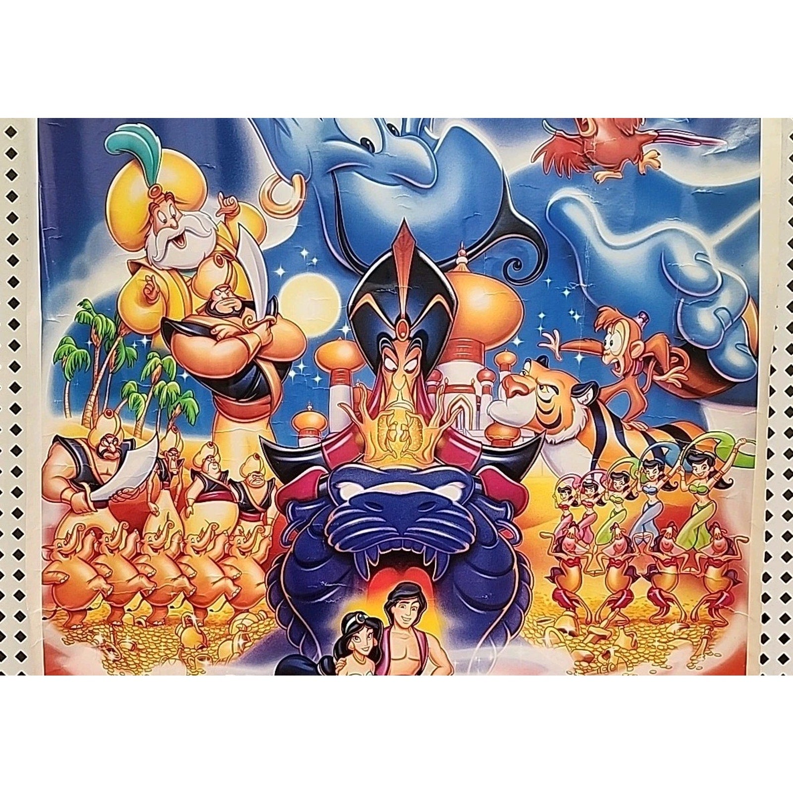 Walt Disney's Aladdin 1992 Movie Poster 18x27 Robin Williams