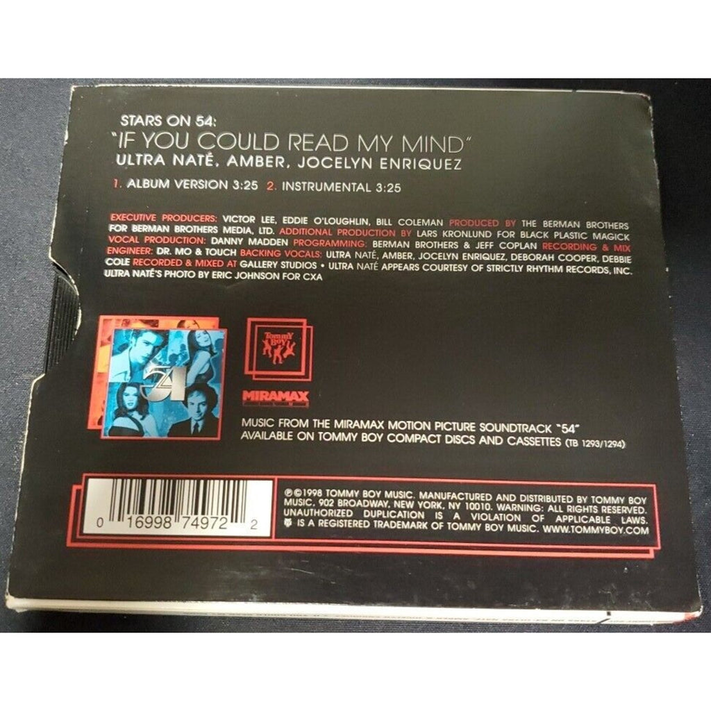 If You Could Read My Mind [UK] [Single] by Stars on 54 (CD, Sep-1998, Tommy Boy)