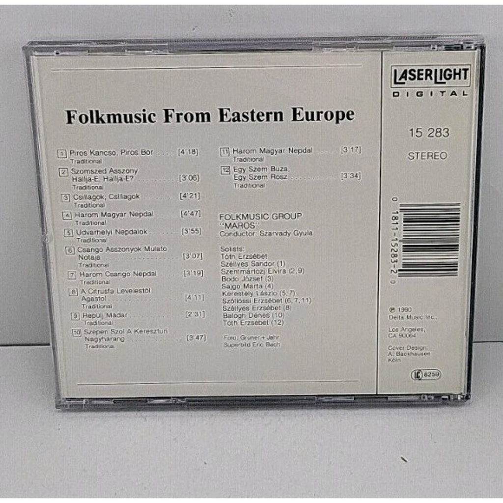 Folk Music from Eastern Europe by Maros (CD, 1990)